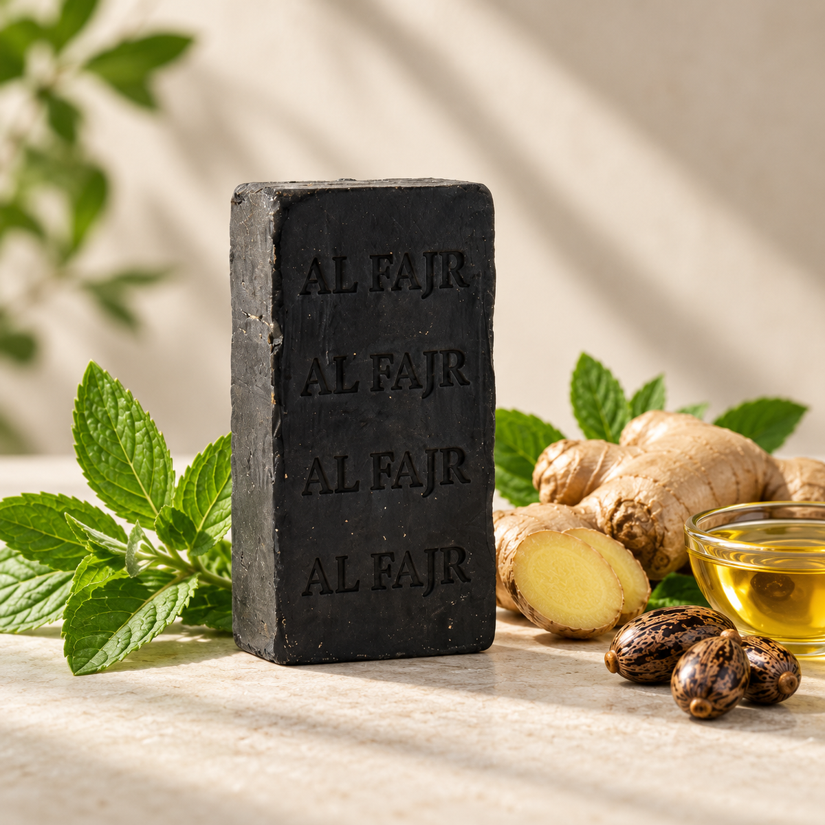 AL FAJR Black Soap with Usma